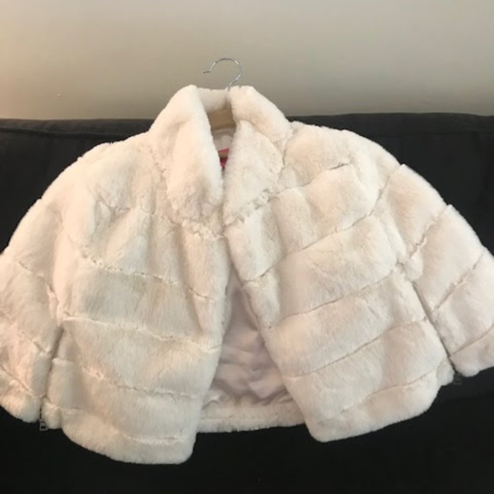 Betsey Johnson Faux Fur Wrap